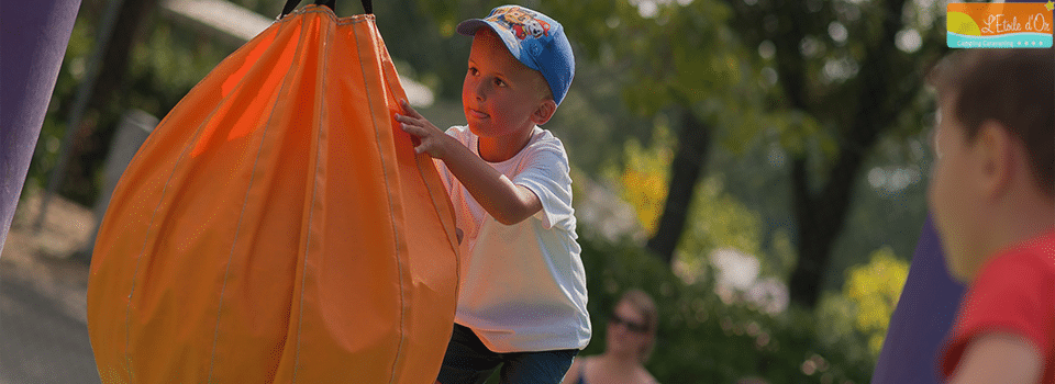 Les enfants au camping d'Argelès sur mer