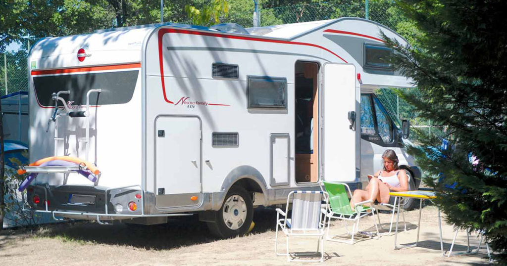 Emplacement pour camping car à Argelès sur mer